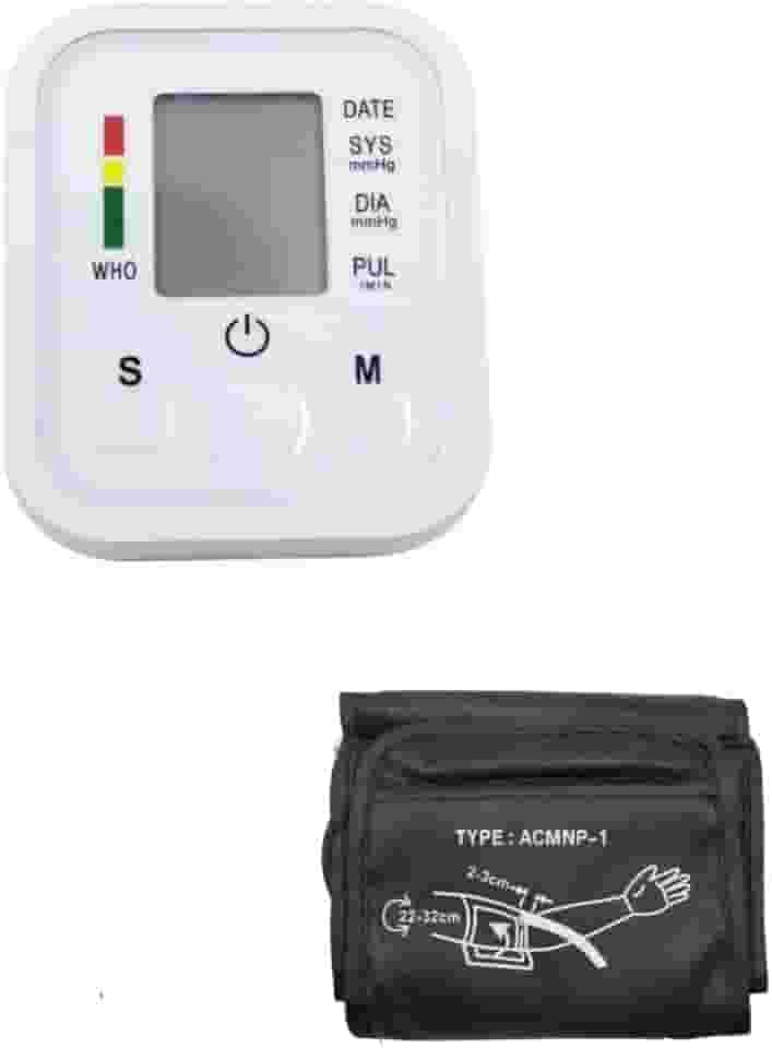 Aparelho de Pressão Arterial Digital de Pulso Automático com Memória e Batimentos.