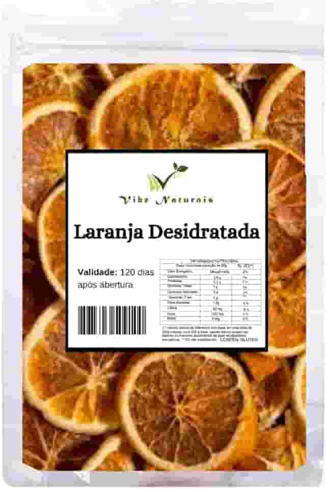 Laranja Bahia Desidratada Rodelas Para Gin Aperol - 200 gramas