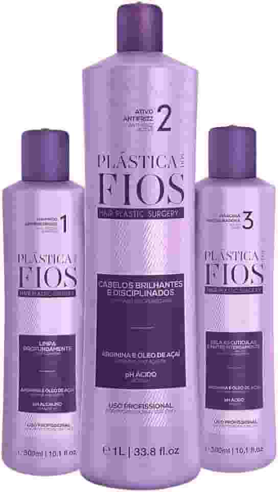 Cadiveu Plástica dos Fios Passo 2 Selagem Térmica 1L - Shampoo e Máscara 300ml