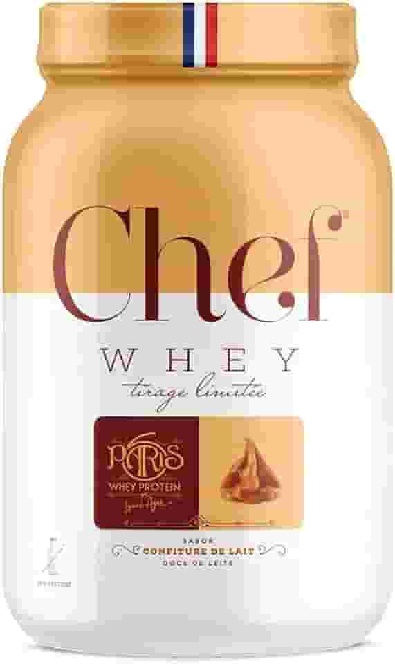 Whey Protein Zero Lactose Paris 6 800g - Chef Whey (800g, Doce de Leite)