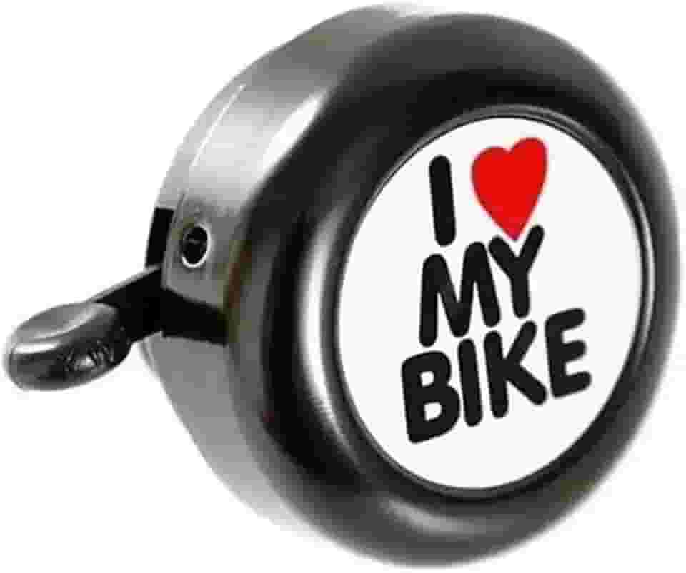 Buzina Campainha Trim Trim Para Bike I Love My Bike Preta