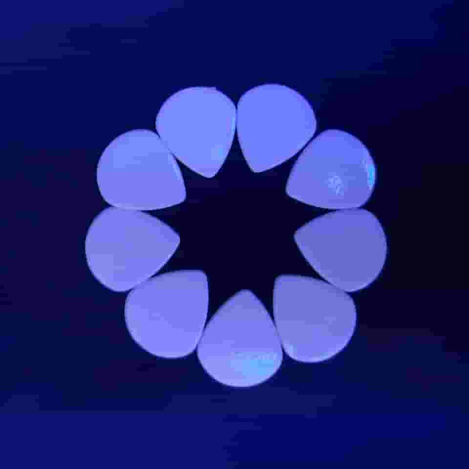 Kit 10 Palhetas Guitarra Jazz III Ultra Grip 1.2 MM Delrin Branca