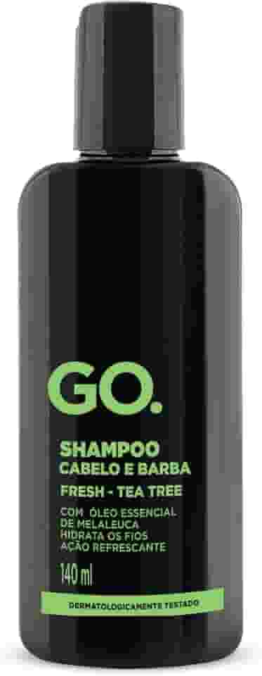 GO. Man Go Shampoo Para Barba Tea Tree 140Ml Gocqo