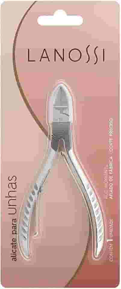 Alicate em Aço Para Unhas, Lanossi Beauty & Care.