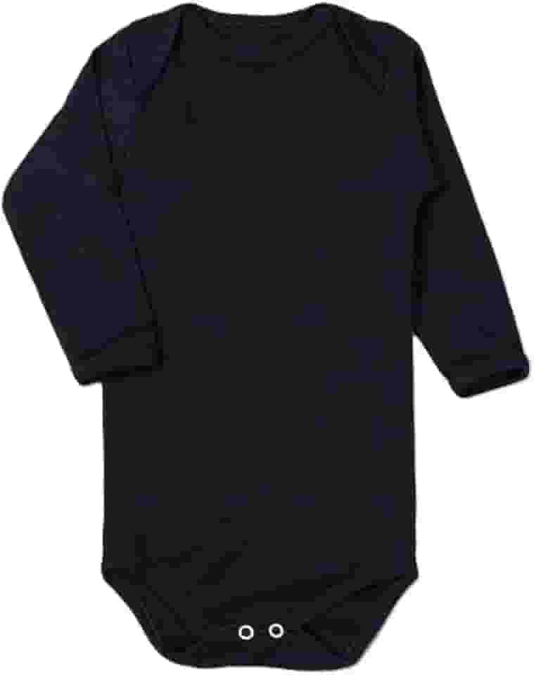 Body para Bebê Manga Longa Em Suedine Básico Até 12 Meses Loja Era Uma Vez