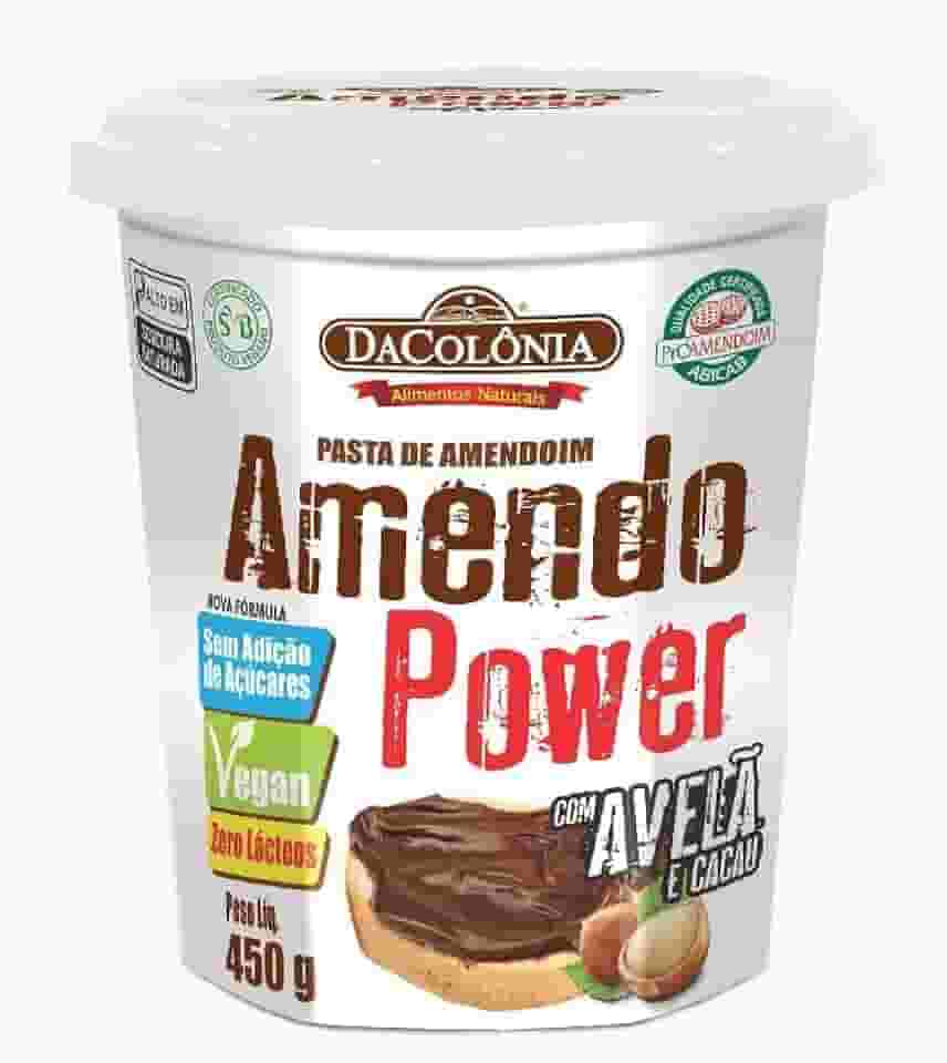 Amendopower Pasta De Amendoim Com Avela E Cacau Zero 450G