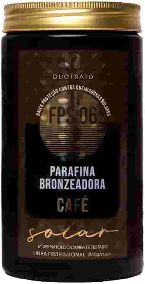 Parafina bronzeador acelerador de bronzeado Duotrato 830g (Café)