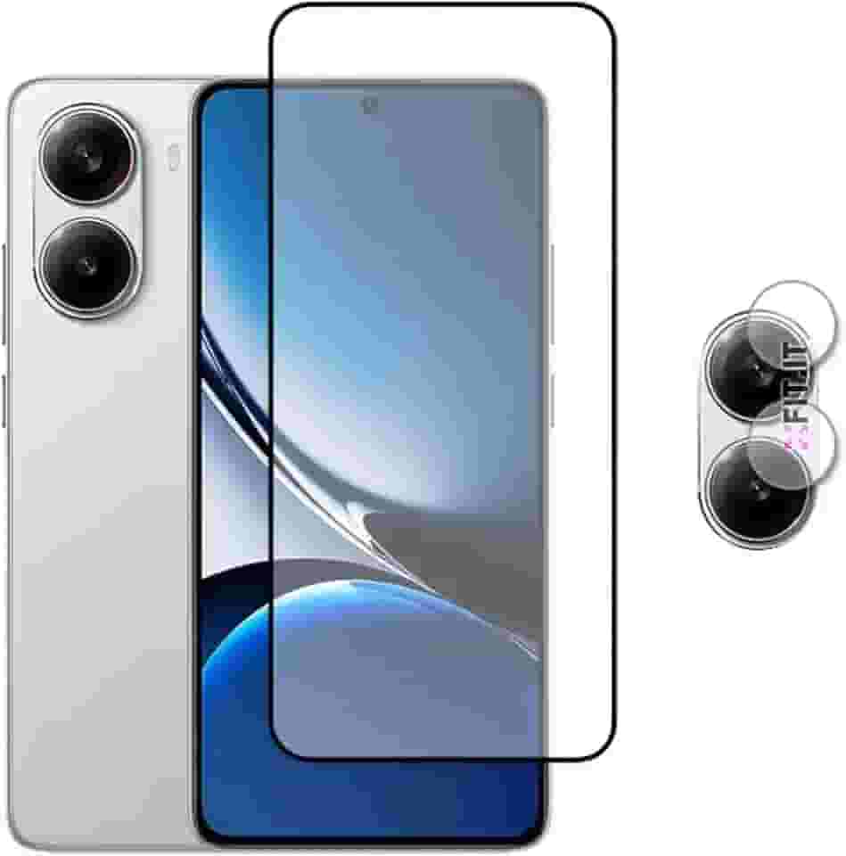 Película 5D Cerâmica para Xiaomi Poco X3 X4 X5 X6 X7 Pro + Película Câmera Vidro (POCO X7 PRO)