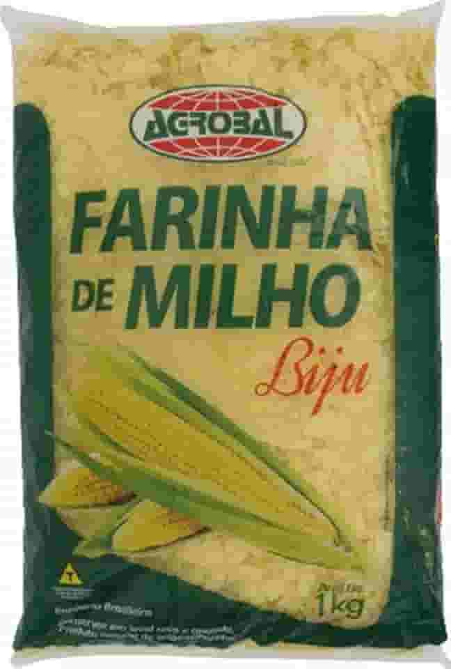 Farinha de Milho Amarela 1Kg Agrobal