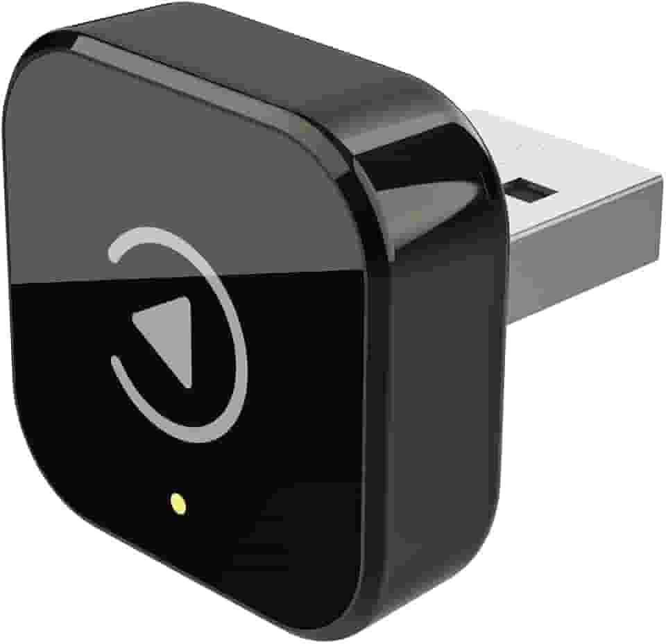 Adaptador Wireless CarPlay Android Auto 2 em1, Conversor de Cabo para Sem Fio, Compatível com iOS e Android,Plug & Play, Encaixe Angular Discreto,Sem Atrasos para Carros 2016+.