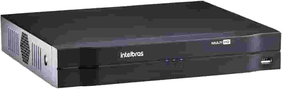 DVR 8 Canais Intelbras HD 720p + 2 IP H.265+ Até 12TB 5 em 1 Modo NVR Ipv6 Onvif S - MHDX 1108