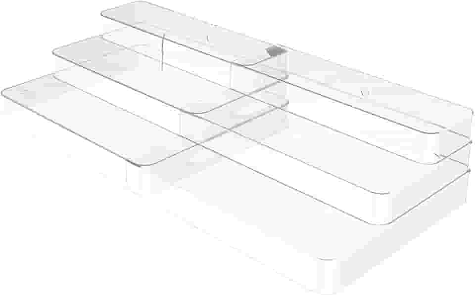 Organizador 3 Níveis Extensível Clear OU 25X29X10CM