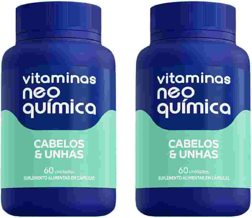 Kit 2 Suplemento Cabelos e Unhas 60 Cápsulas - Neo Química