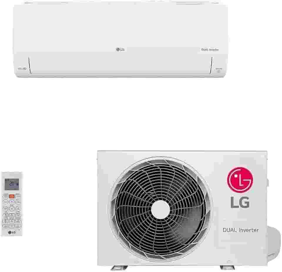 Ar-Condicionado Split HW LG Dual Inverter Voice +AI 9.000 BTUs R-32 Quente/Frio 220V