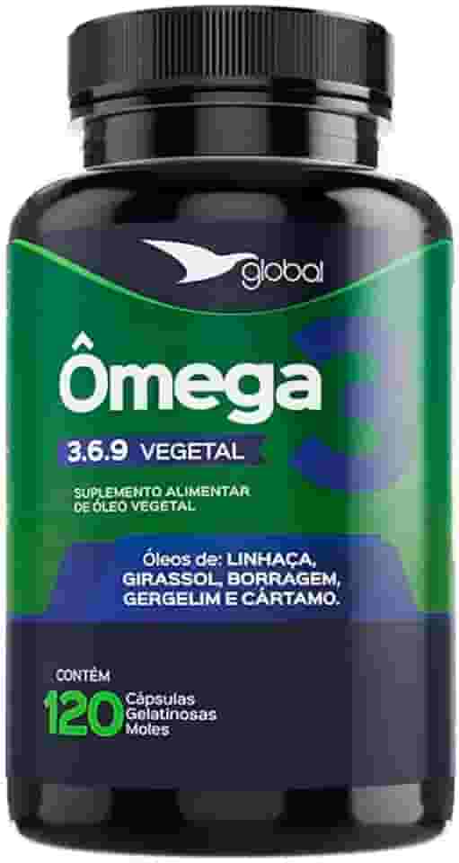 Ômega 3 6 9 Global Suplementos 120 Cápsulas