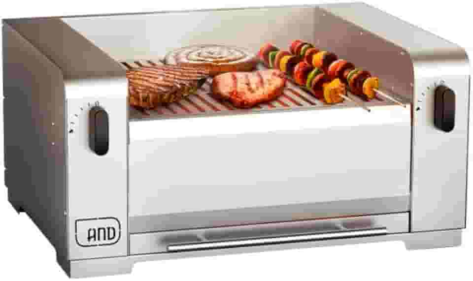 CHURRASQUEIRA PARRILLA INOX GÁS GLP