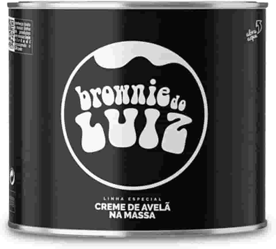 Brownie do Luiz Lata Casquinhas Creme de Avelã 200g