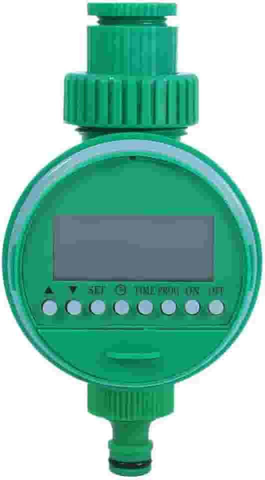 Temporizador Digital de Irrigação Automática com Cronômetro, para Jardins Domésticos com Economia de Água