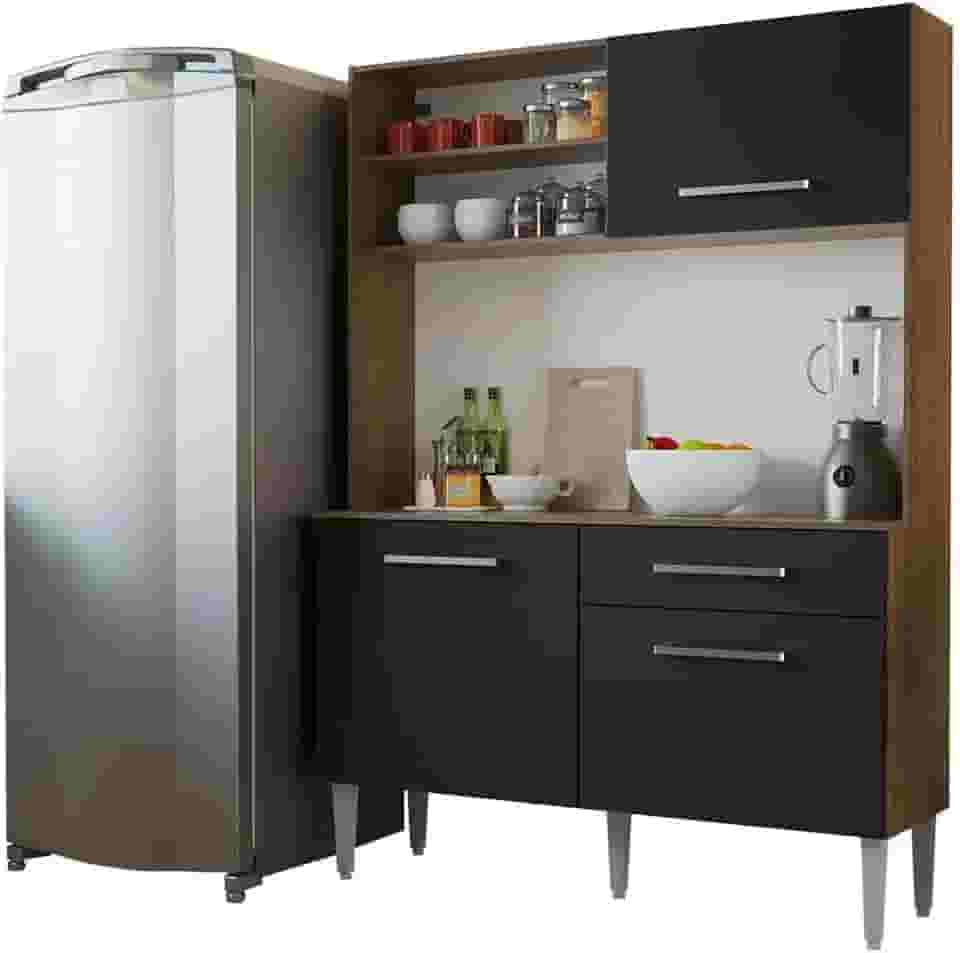 Armário de Cozinha Compacta 120cm Life Madesa