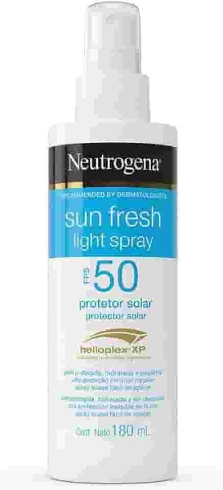 Novo - Neutrogena Sun Fresh Light Spray Fps 50 180Ml, Neutrogena