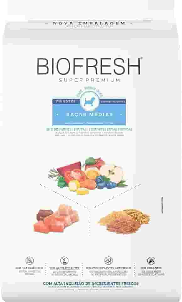 Ração Biofresh Super Premium Filhote Médio 3kg