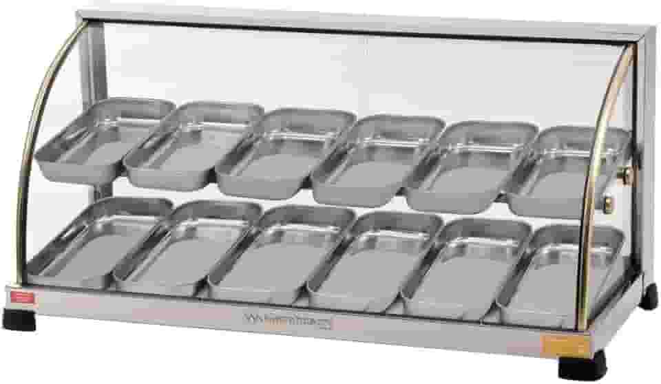 Estufa Curva Dupla, 12 Bandejas, 220v, Marchesoni, Ouro Ef.2.222, Inox