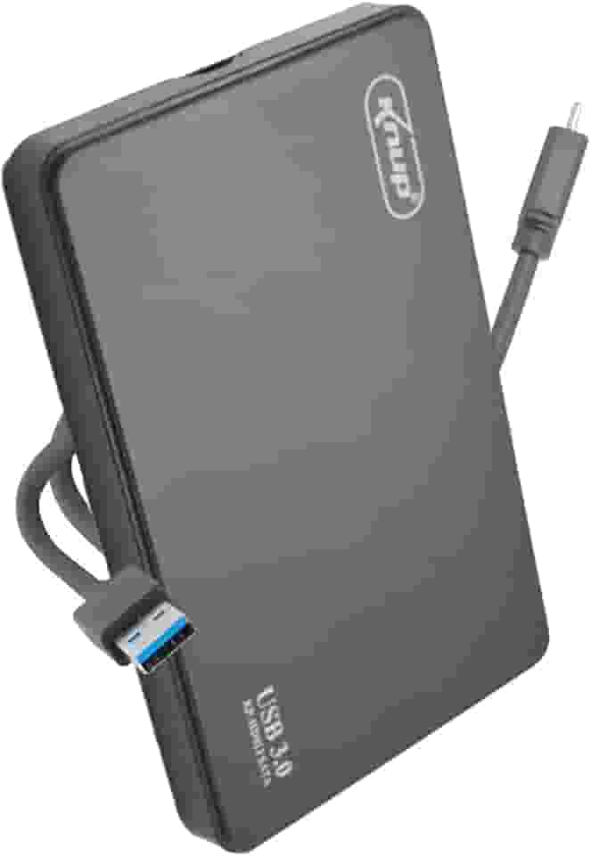 HD Externo 500GB Slim USB 3.0 SATA 2.5” Knup – Compatível com PC, PS4, PS5, Xbox, Smart TV e Notebook
