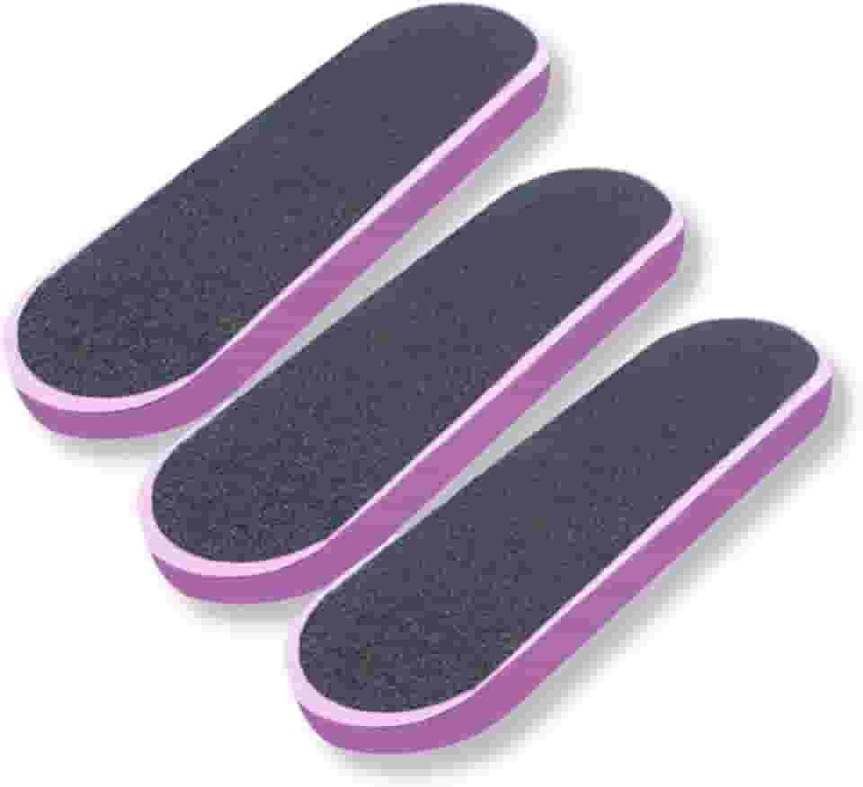 Kit 3 Lixas Soft E.V.A Grandes para Pés Rachaduras Calos Spa