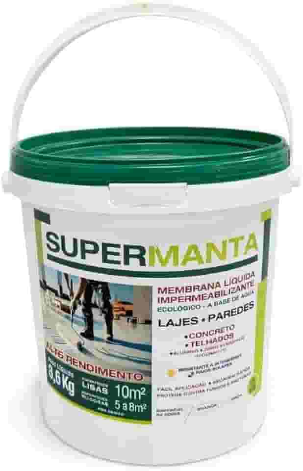 Manta Liquida Impermeabilizante 3,6 Kg Lajes Branca