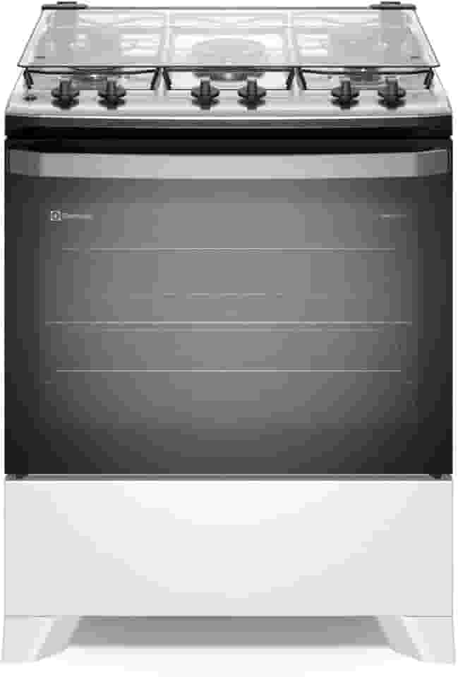 Fogão Electrolux 5 bocas Efficient com PerfectCook Branco FE5IB