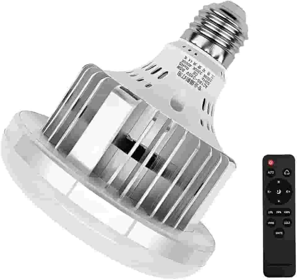 Lâmpada Alta Potência 50W E27 Softbox Bivolt Controle Remoto