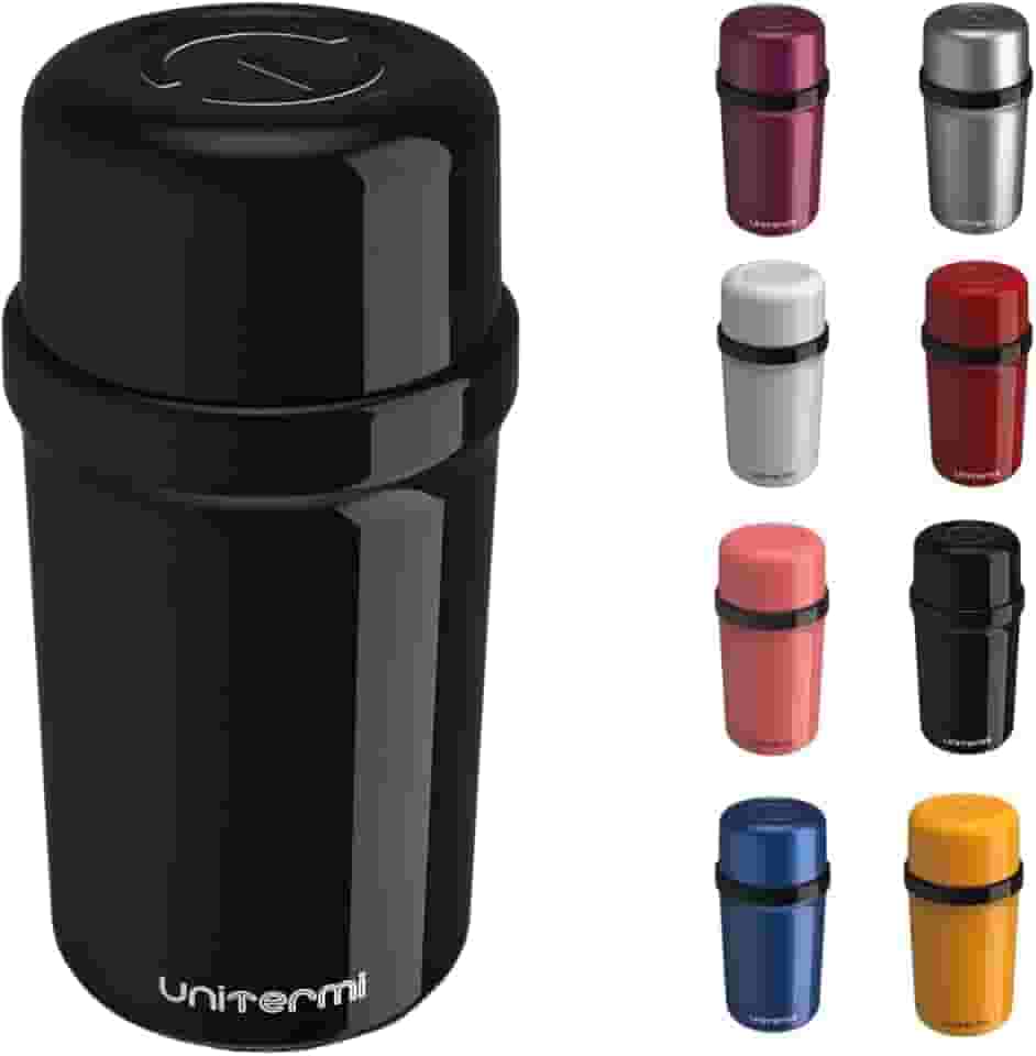 Unitermi - Garrafa Termica Rolha 250Ml Fano Preta Uniterm 89001