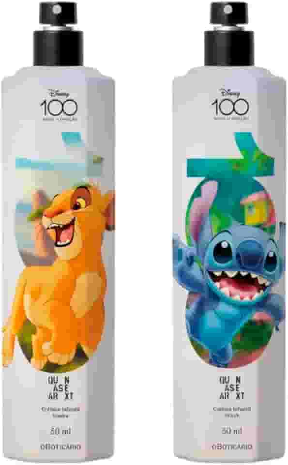 Kit Duo Colônia Infantil Quasar Next Disney100 2x50ml