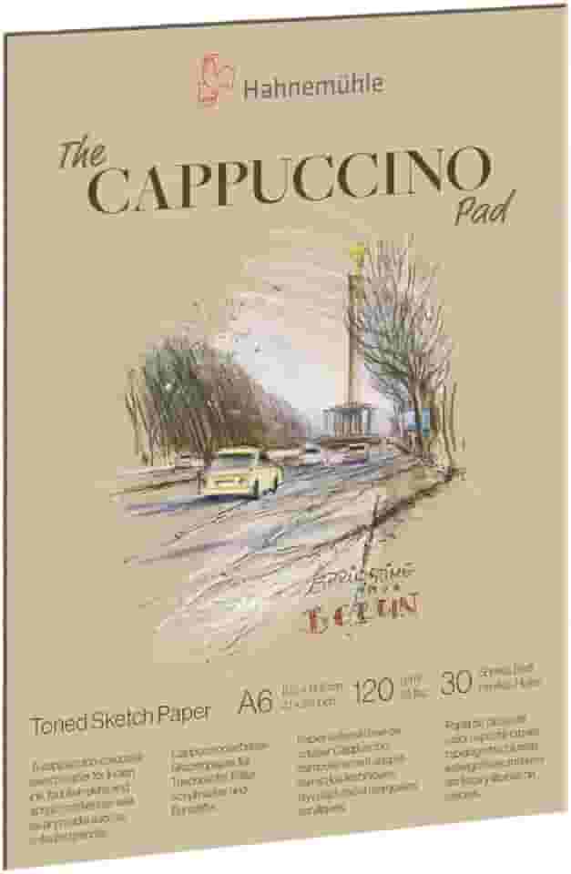 Desenho The Cappuccino Pad 120 g/m², A6, 30 fls