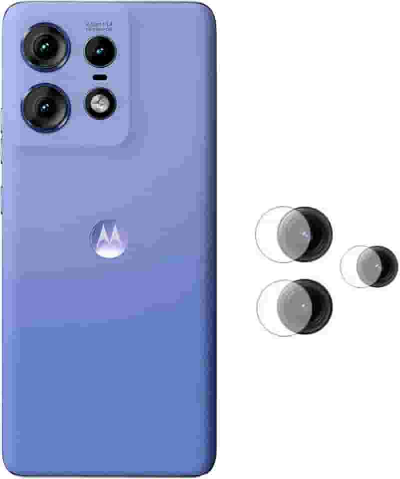 Kit 2x Películas Lente Câmera Compatível com Motorola Edge 50 Pro