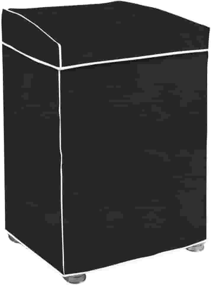 "Capa Para Maquina De Lavar Brastemp Eletrolux Consul 07Kg 08Kg 09Kg 10Kg 11Kg12Kg 13Kg 14Kg 15Kg 16Kg 17Kg Impermeável Forrada Com Elástico Traseiro Proteção UV Material Super Resistente " (Preto, G)