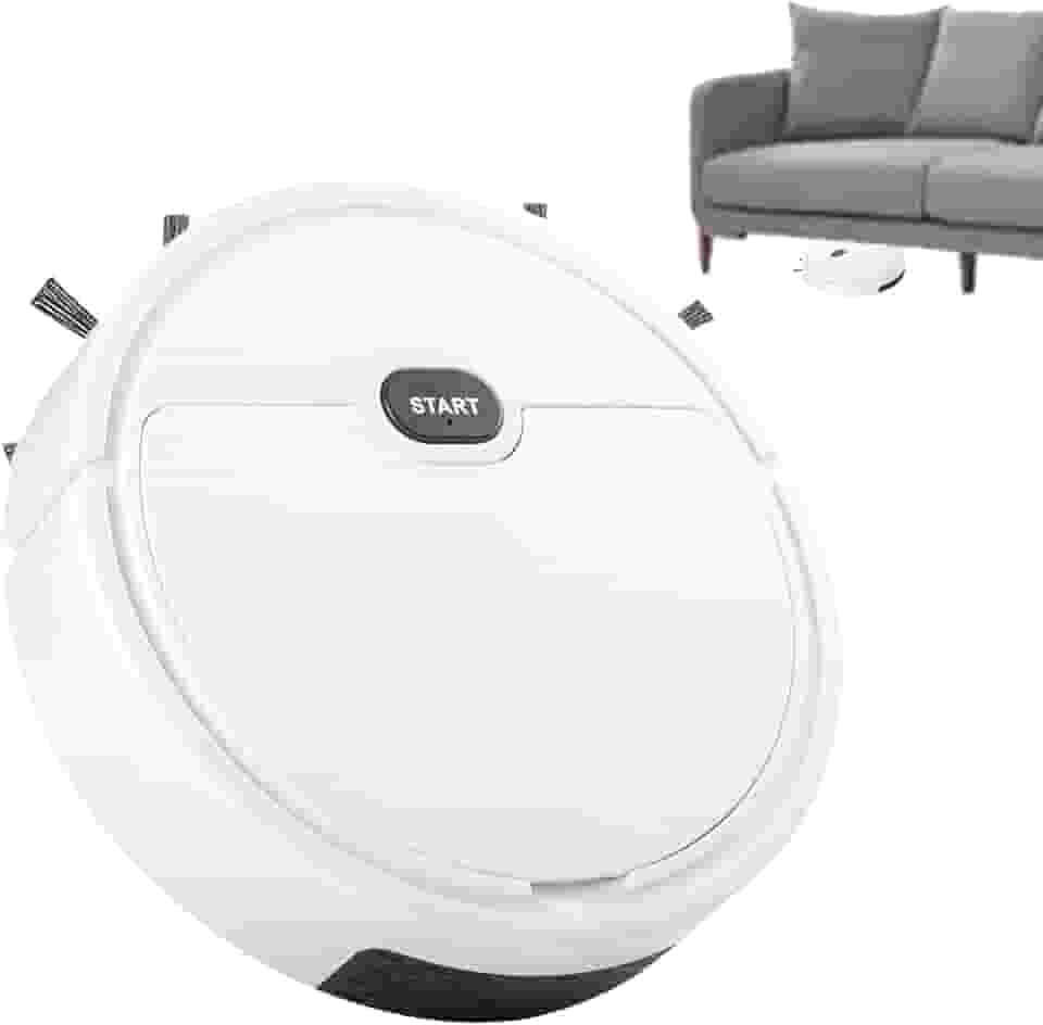 Robô Aspirador Automático - Robô Aspirador Inteligente | pó robô 3 em 1, pó para varrer, aspirar, esfregar, aspirador robótico Honp