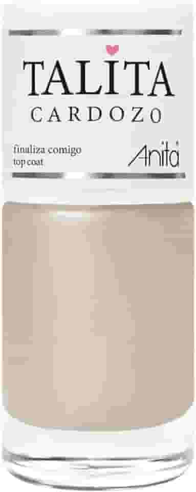 Esmalte Anita Top Coat - High Shine & Durabilidade - Secagem Rápida, 10ml - Coleção Talita Cardozo Finaliza Comigo