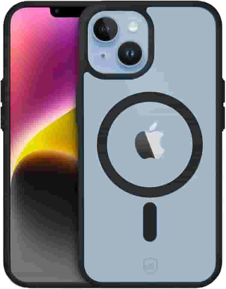 Gshield Capa Case Capinha Preta Compatível com MagSafe para iPhone 14 Plus