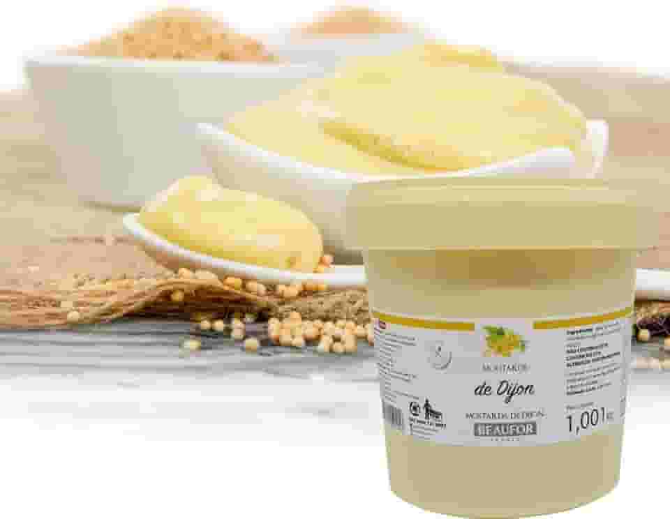 Mostarda Dijon Francesa Beaufor Balde 1 kg