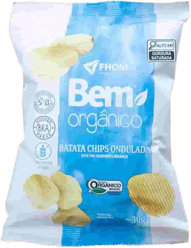 Batata Chips Ondulada Bem Orgânico 30g