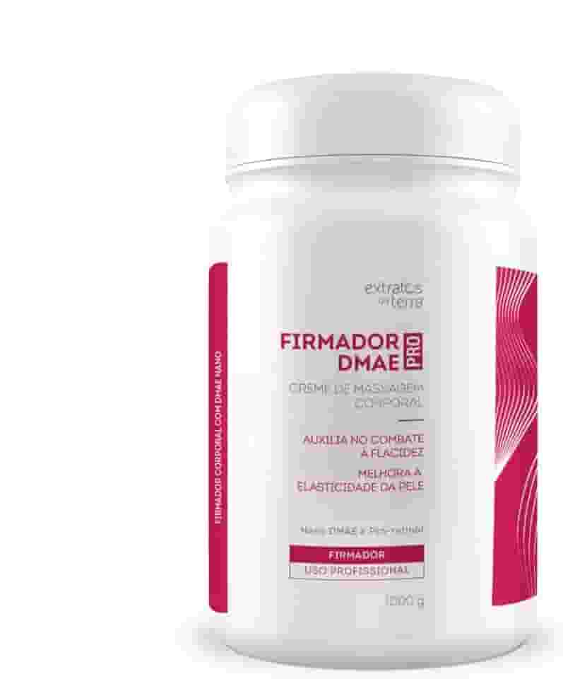 Creme Firmador Corporal DMAE Pro Extratos da Terra – Ação Antiflacidez, Hidratante Profissional, Efeito Lifting e Antioxidante para Massagem Corporal