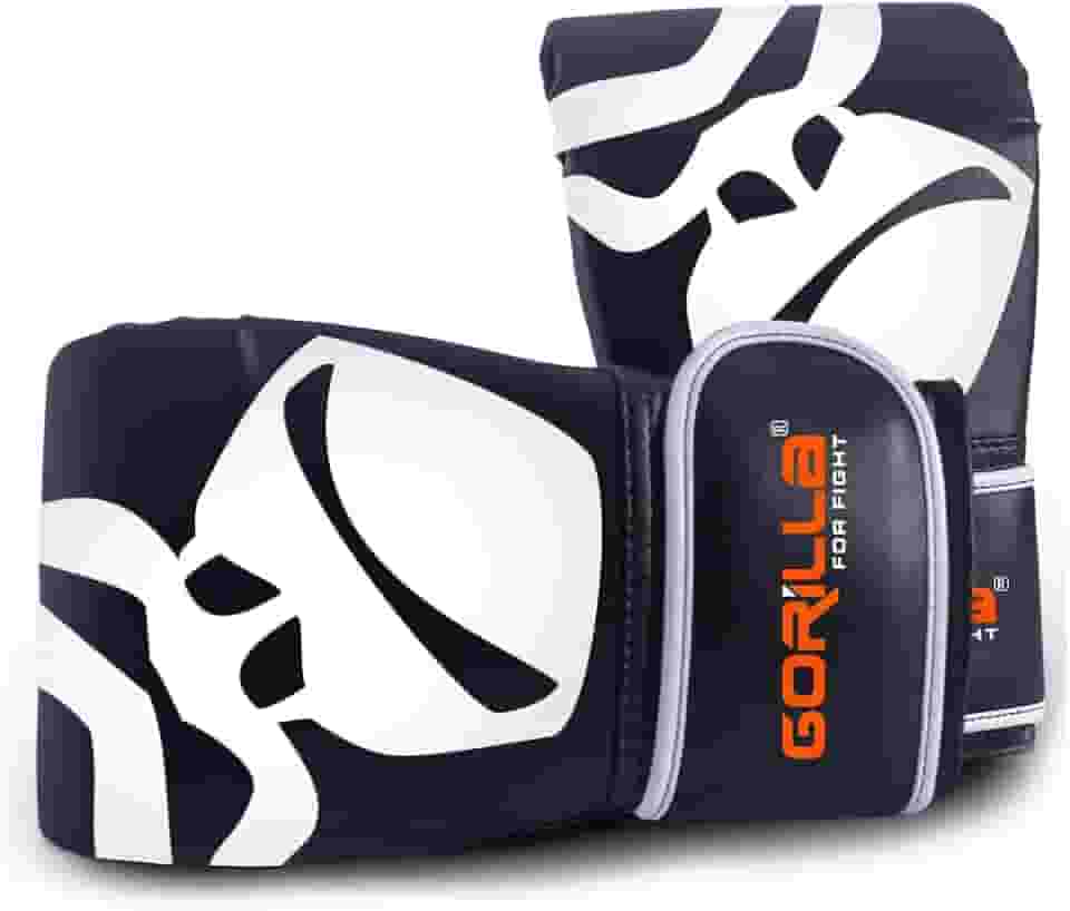 Par Luva Muay Thai Boxe Bate Saco PRO Luva Luta Equipamento Original Gorilla -