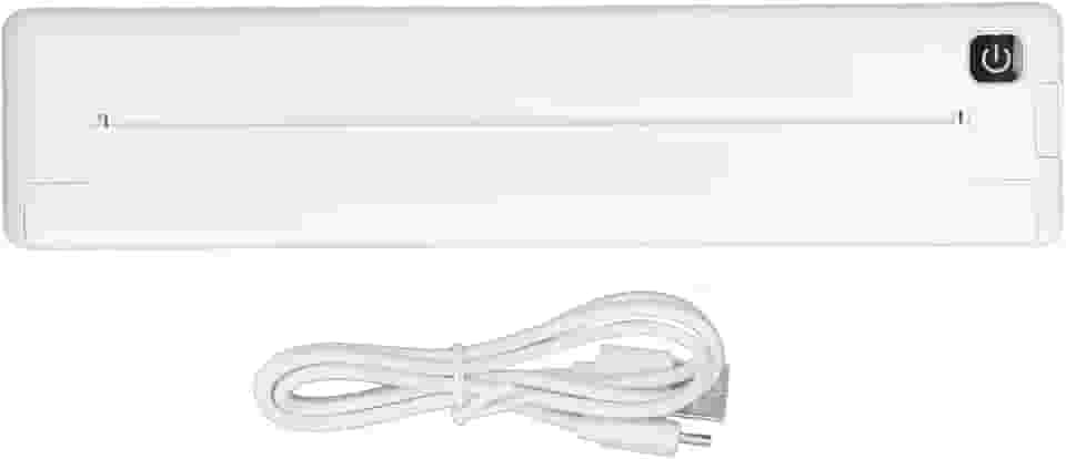 Impressora térmica A4, impressora térmica portátil recarregável de 200 dpi, para iOS e smartphones, 265 x 58 x 32 mm