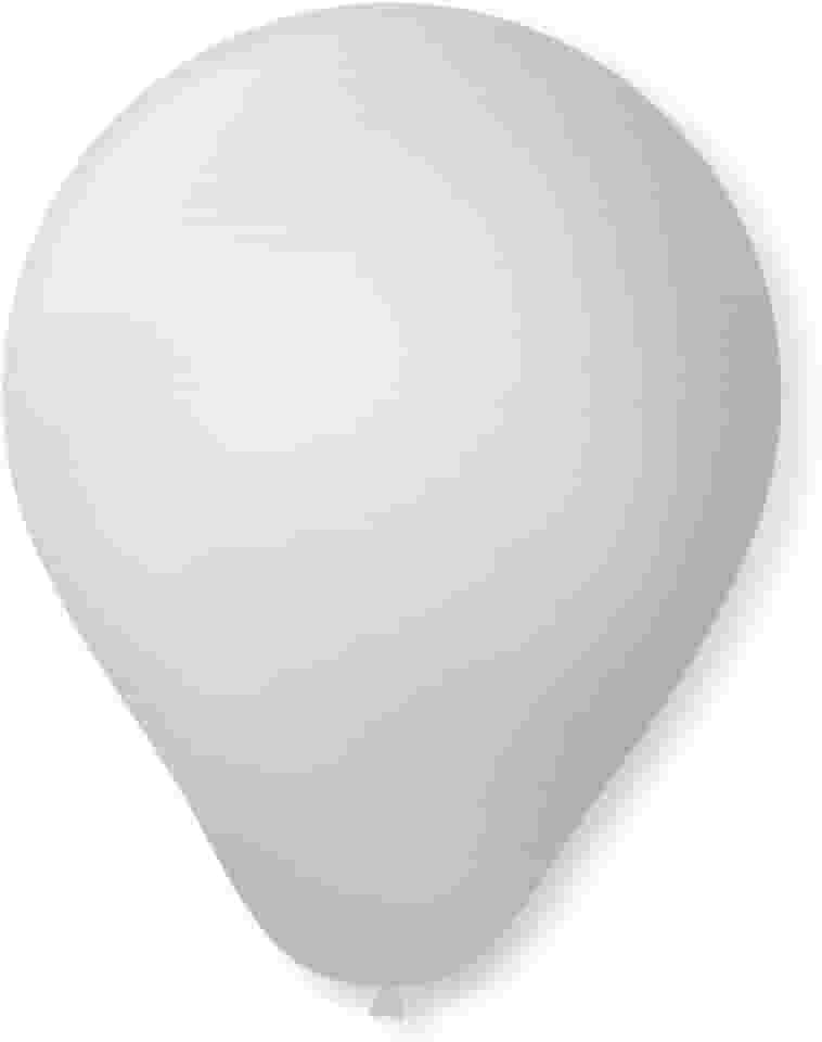 Balão Classic N.065, Branco, Pacote com 50, São Roque