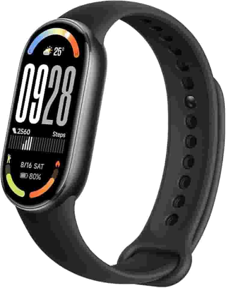 Relógio Mi Band 10 smart-band 10 (GLOBAL) (PORTUGUÊS) Pulseira Inteligente, Tela AMOLED 1,72, Relógio inteligente, Fitness, Pulseira Impermeável, 150 Modos Esportivos (PRETO)