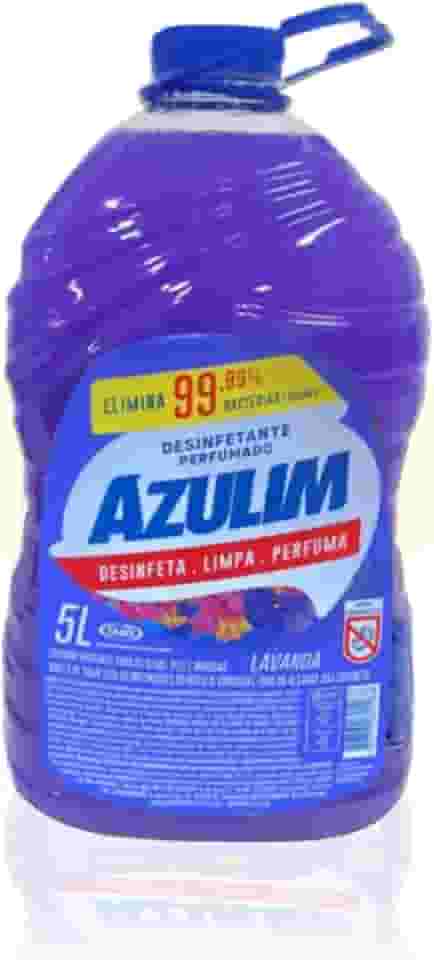 Desinfetante Bactericida Concentrado Lavanda, 5 Litros, Azulim