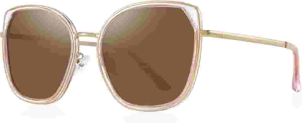 Óculos de sol Cat Eye para mulheres, óculos de sol tendência da marca