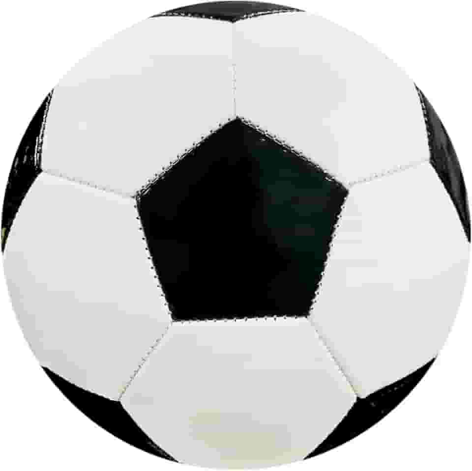 Bola Futebol Campo Clássica Costurada Preto E Branco