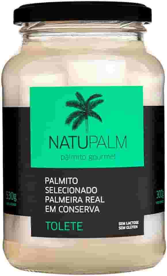 Palmito em Conserva Gourmet Natupalm 530g